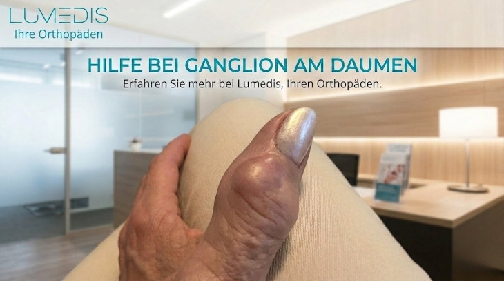 Ganglion am Daumen