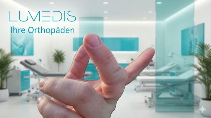 Mittelfinger ausgekugelt