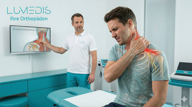 Schmerzen am Hals seitlich bis zur Schulter