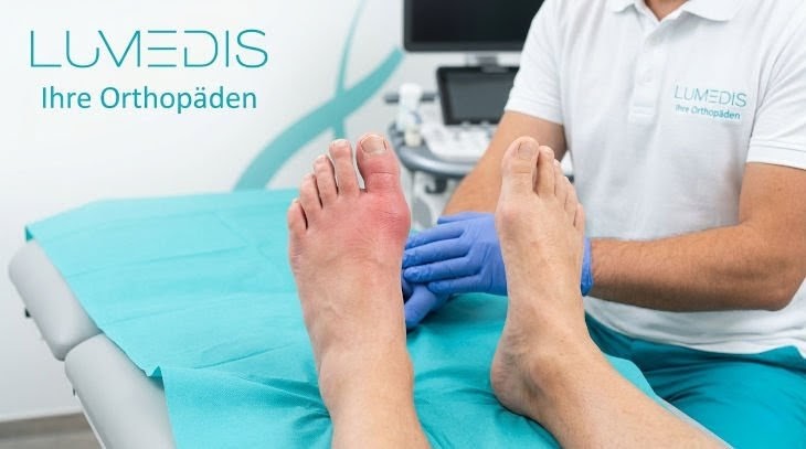 Gichtanfall im großen Zeh