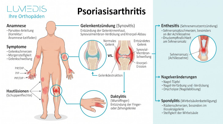 Abbildung Psoriasis-Arthritis