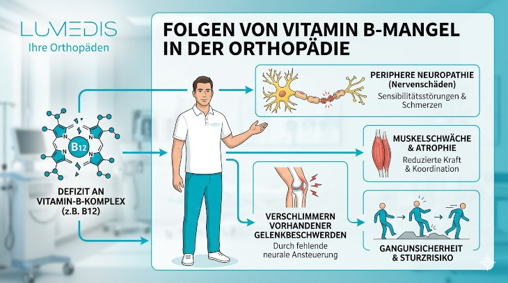 Folgen eines Vitamin B-Mangels