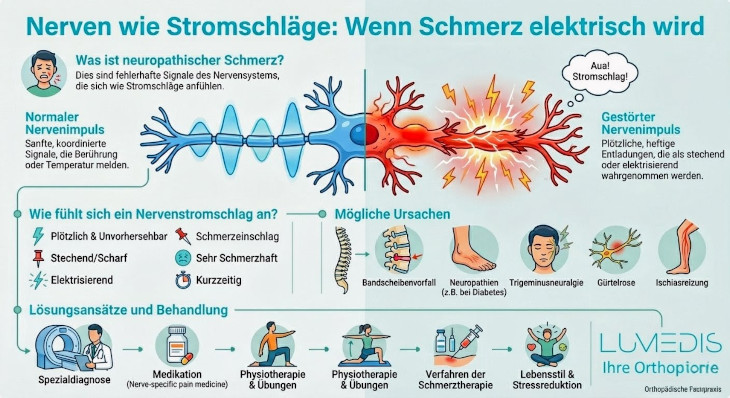 Nervenschmerzen wie Stromschläge
