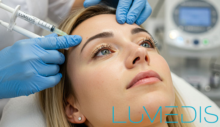 Botox Behandlung der Stirn