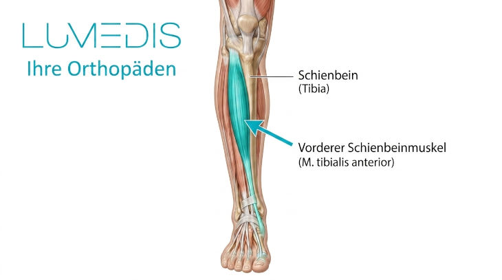 Abbildung: Musculus tibialis anterior