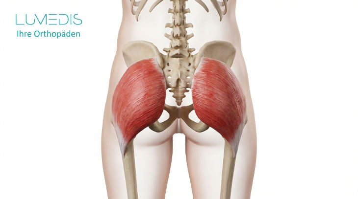 Abbildung Musculus gluteus maximus Abbildung Musculus gluteus maximus