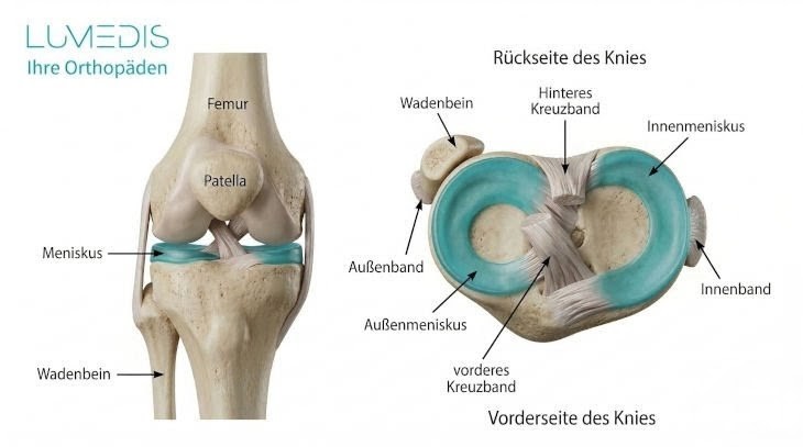 Anatomie vom Meniskus (Lumedis) Anatomie vom Meniskus (Lumedis)