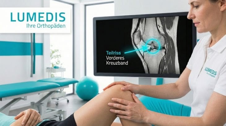 Teilriss des vorderen Kreuzbandes Teilriss des vorderen Kreuzbandes