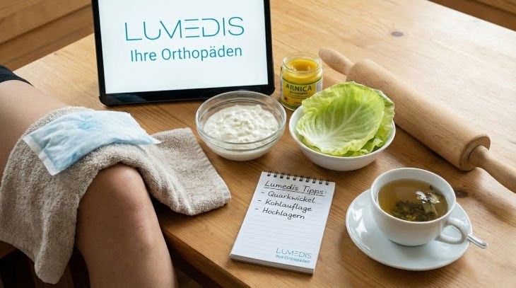 Hausmittel bei Wasser im Knie