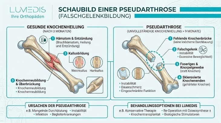 Abbildung Pseudarthrose