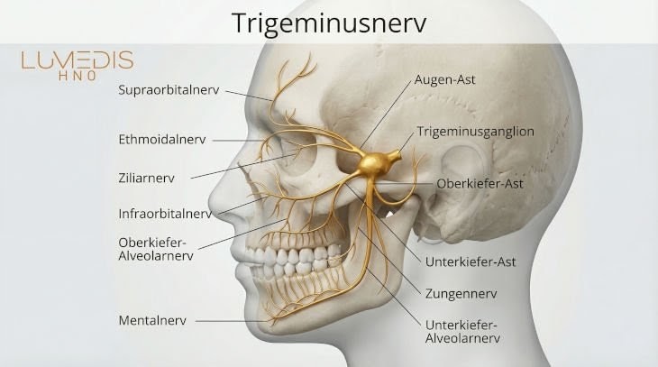 Abbildung Trigeminusnerv Abbildung Trigeminusnerv