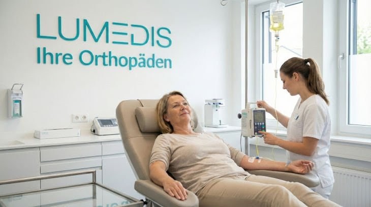 Eiseninfusion bei Lumedis in Frankfurt