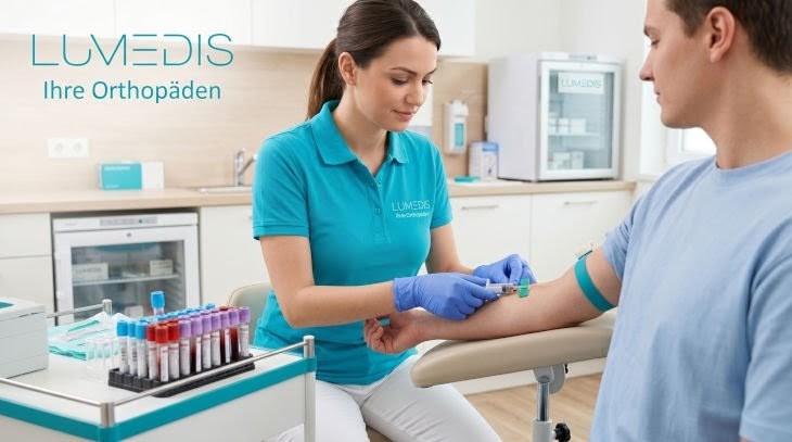 Blutuntersuchung bei Lumedis in Frankfurt