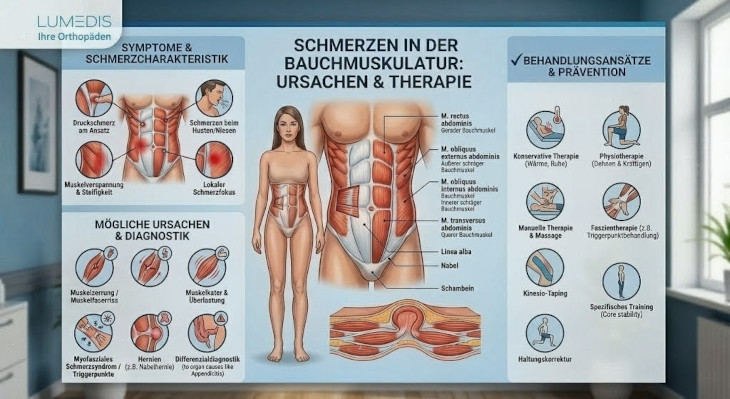 Schmerzen an der Bauchmuskulatur Schmerzen an der Bauchmuskulatur