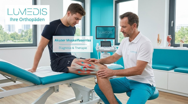 akuter Muskelfaserriss Oberschenkel / Tractus iliotibialis