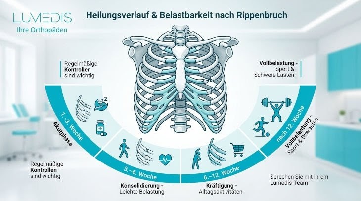 Wann ist ein Rippenbruch wieder belastbar?