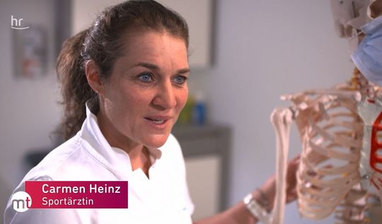 Dr. Carmen Heinz im HR Fernsehen