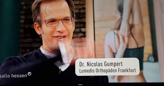Dr. Nicolas Gumpert im HR Fernsehen