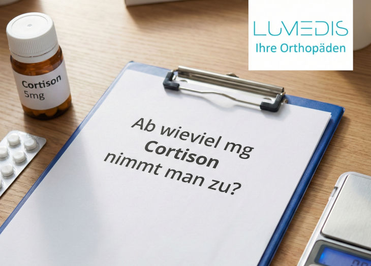 Ab wieviel mg Cortison nimmt man zu?